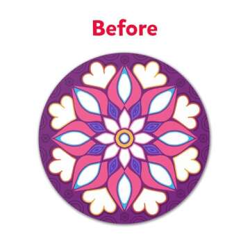 Skillmatics Art Activity - Dot It Mandala Art, No Mess Sticker Art for Kids, DIY Craft Kits, Scrapbooking, Gifts for Toddlers, Girls & Boys Ages 3, 4, 5, 6, 7