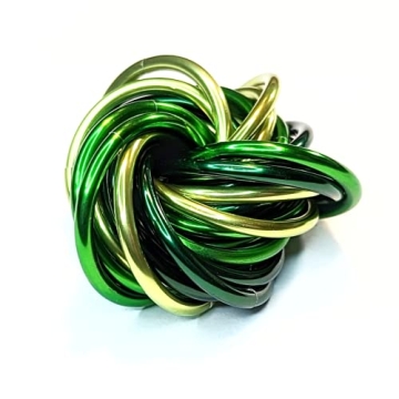 Möbii Fidget Ball (MultiColor): Quiet Mobius ADHD Anxiety Stim Stress Relief Toy Tool for Home Trav...