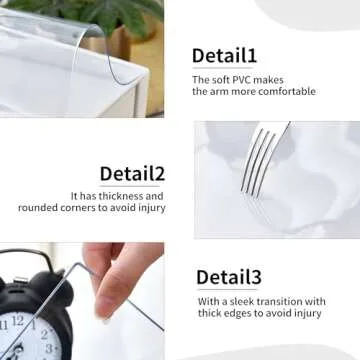 Protective LBJFYHJN Clear Desk Mat for Stylish Workspaces