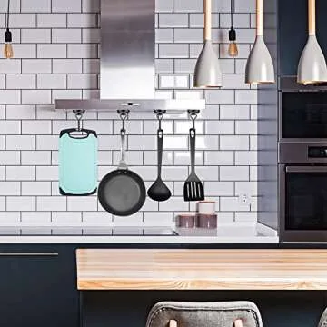 Magnetic Hooks Cruise 40LBS Heavy Duty Magnet Hooks for Fridge Hanging,Strong Black Magnetic Hook Hanger Small Magnets with Hooks for Whiteboard Classroom Cruising Grill Tools Refrigerator Metal Door