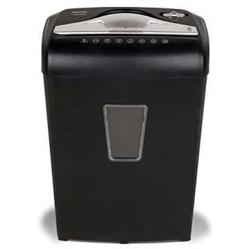 Aurora AU870MA Shredder - Secure 8-Sheet Micro-Cut