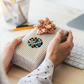 easykart labels 500 Reward Stickers for Kids,6 Assorted Designs, 1.5 Inch School Stickers - Teacher Supplies for Classroom, Potty Training Stickers and Motivational Stickers