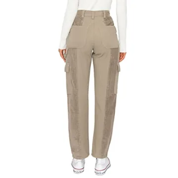 Stylish Cali1850 Corduroy Cargo Pants for Women