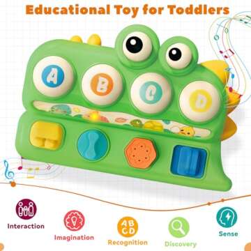 Pop Up Animal Toys for Early Learning and Fun