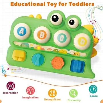 Pop Up Animal Toys for Early Learning and Fun