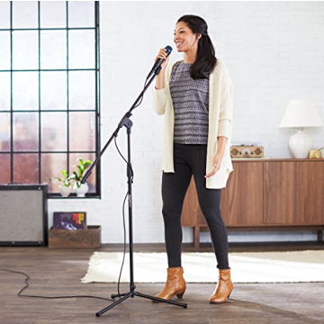 Amazon Basics Adjustable Microphone Stand - 85.75 inches