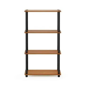 Furinno Turn-N-Tube 4-Tier Shelf Display Rack - Stylish Storage