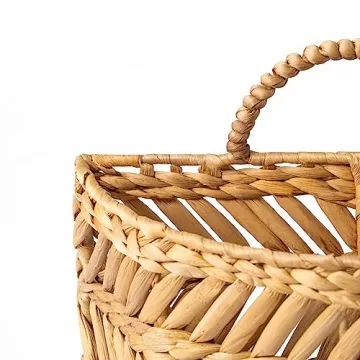 Artera Wicker Hanging Basket Eco-Friendly Plant Planter