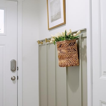 Artera Wicker Hanging Basket Eco-Friendly Plant Planter