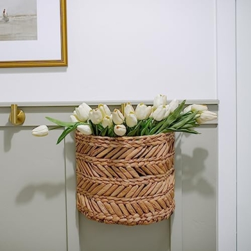 Artera Wicker Hanging Basket Eco-Friendly Plant Planter