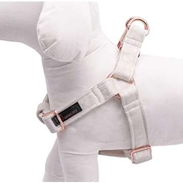 Stylish ARING PET Velvet Dog Harness for Small Dogs