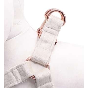 Stylish ARING PET Velvet Dog Harness for Small Dogs