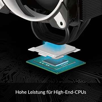 ARCTIC Freezer 34 Esports Duo - Tower CPU Cooler with BioniX P-Series case Fan in Push-Pull, 120 mm PWM Fan, for Intel and AMD, LGA1700 Compatible - White