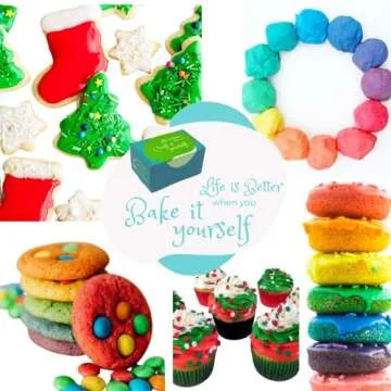 Vibrant 12 Color Natural Liquid Food Coloring for All Ages