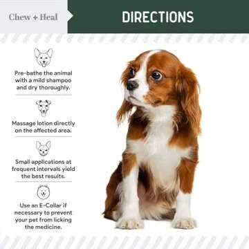 Chew + Heal Labs Hydrocortisone Lotion for Dogs 4 oz