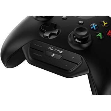 IENZA Bundle: AstroMixAmp M60 Cable Cord Adapter for Xbox One Audio/Chat Using AstroA10 or A40 Gaming Headset with Free IENZA Mic Windshield Cover (NOT for PS4)