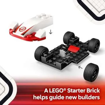 LEGO City F1 Race Car Building Toy for Kids 4+