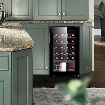 STAIGIS 24 Bottle Wine Cooler with Digital Control