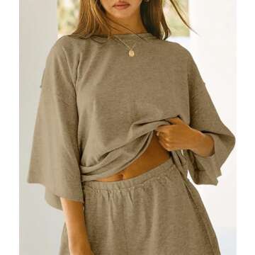 Tankaneo Women's Pajama Set - Cozy Loungewear for Ladies