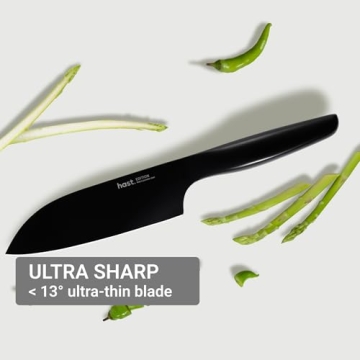 HAST 6-Inch Santoku Knife - Ultra-Sharp and Ergonomic