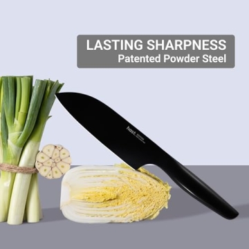 HAST 6-Inch Santoku Knife - Ultra-Sharp and Ergonomic