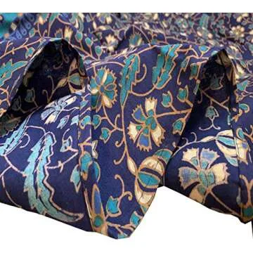 raajsee Mandala Round Beach Tapestry Hippie/Boho Beach Blanket Roundie/Indian Cotton Throw Bohemian Round Table Cloth/Yoga Mat Meditation Picnic Rugs 70 inch Circle (TURQUOISE)