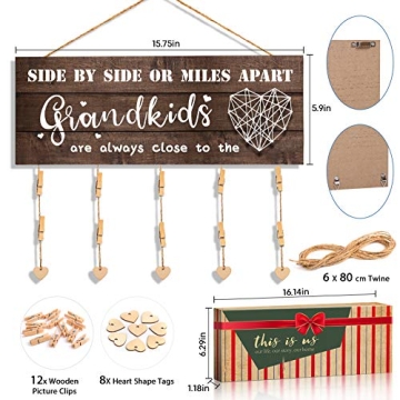 GEMTEND Grandma Photo Holder Gift from Grandchildren