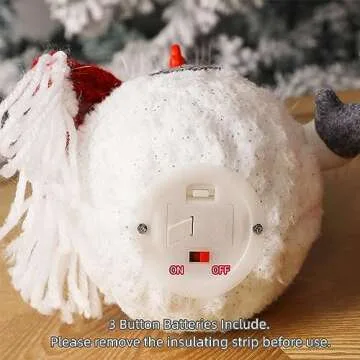 Lighted Christmas Snowmen Figurines for Festive Cheer