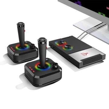 My Arcade Atari Game Station Pro: 200+ Games and Wireless Joysticks