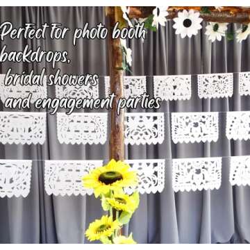 Mexican Papel Picado Banners for Weddings and Celebrations