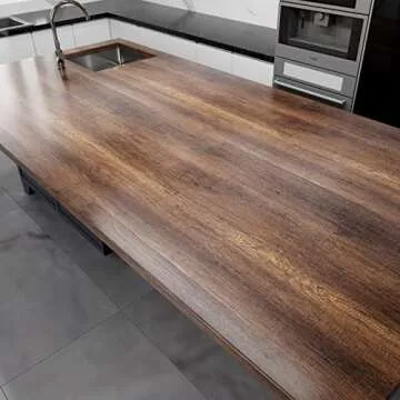 Decotalk Contact Paper Wood Grain Peel and Stick Vintage Wallpaper Self Adhesive Removable Waterproo...