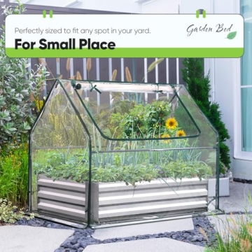 Versatile Quictent Raised Garden Bed & Greenhouse Kit