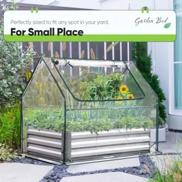 Versatile Quictent Raised Garden Bed & Greenhouse Kit