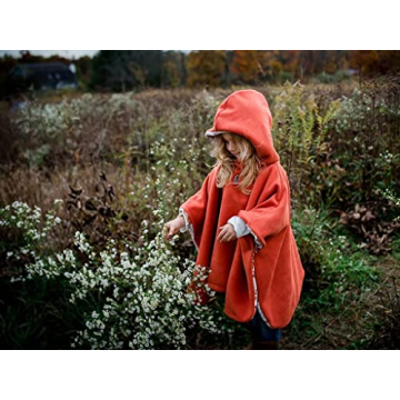 Kids Reversible Car Seat Poncho for Boys & Girls 3-5 Years