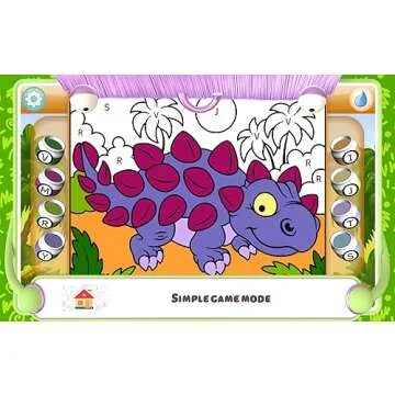 Paint by Numbers Dinosaurs - Fun Learning Adventure