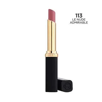 L’Oréal Paris Colour Riche Intense Volume Matte Lipstick, Lip Color Infused with Hyaluronic Acid for up to 16hr All Day Comfort, Le Nude Admirable, 0.06 Oz