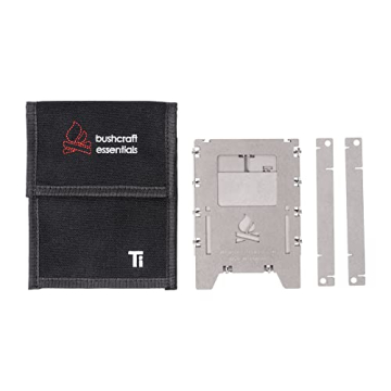 Bushbox LF Titanium Outdoor Stove for Camping and Hikes