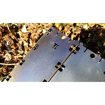 Bushbox LF Titanium Outdoor Stove for Camping and Hikes