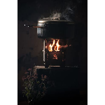 Bushbox LF Titanium Outdoor Stove for Camping and Hikes