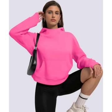 Cozy Casly Lamiit Women's Cropped Hoodie Sweatshirt