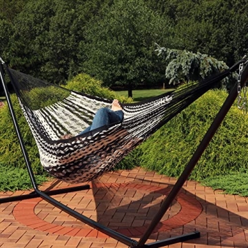 Sunnydaze Handwoven XXL Mayan Family Hammock for Relaxation