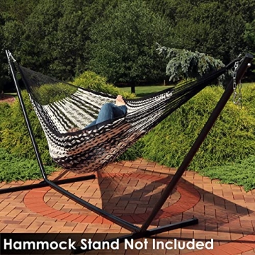 Sunnydaze Handwoven XXL Mayan Family Hammock for Relaxation
