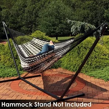 Sunnydaze Handwoven XXL Mayan Family Hammock for Relaxation