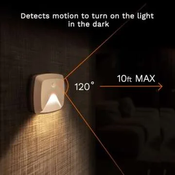 innofox Motion Sensor Lights - Warm White LED Night Light