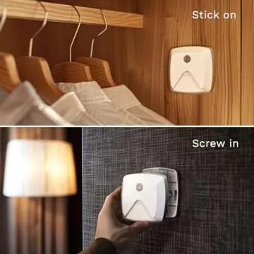 innofox Motion Sensor Lights - Warm White LED Night Light