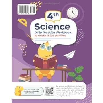 4th Grade Science: Daily Practice Workbook | 20 Weeks of Fun Activities (Physical, Life, Earth and S...