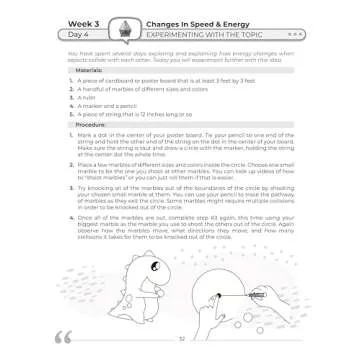 4th Grade Science Workbook with Fun Activities and Videos