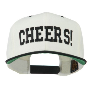 Cheers Embroidered Snapback Cap - Stylish & Comfortable Unisex Fit
