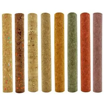 SorenCut Cork Fabric by The Yard for Sewing: Craft Fabric Sheet,Natural Cork Pure Yellow Color Fabric Roll 12.5 * 54 Inch for Earrings and Other DIY HandCrafts Projects