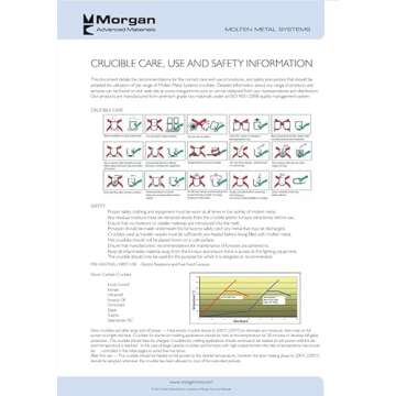Salamander Crucible A-10 for Non-Ferrous Metal Casting